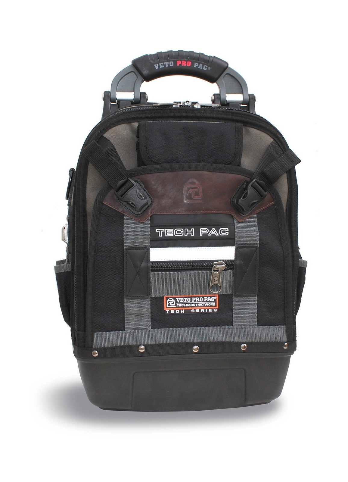 Veto Pro Pac Tech Pac Tool Backpack – Heavy-Duty Weatherproof Tool Bag wit