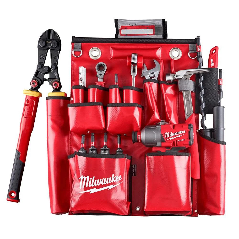 Milwaukee Lineman’s Compact Aerial Tool Apron