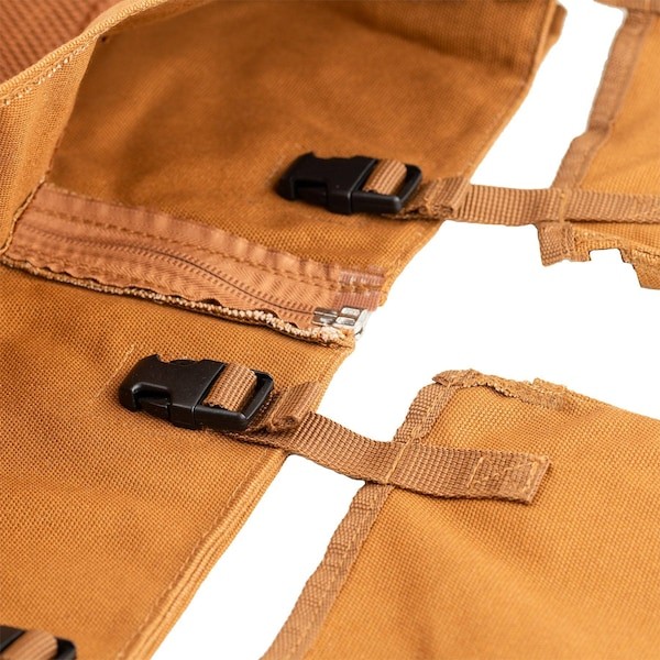 Bucket Boss 80450 Tool Apron, Tool Apron, Brown, Canvas, 14 Pockets