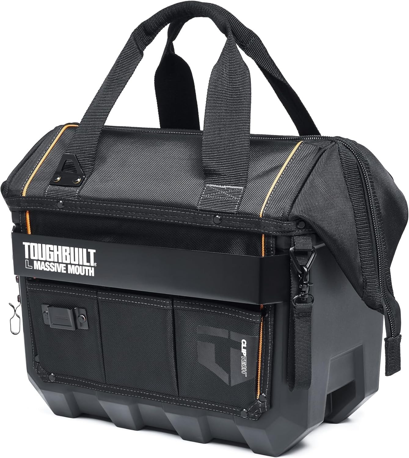 ToughBuilt ClipTech Series–16″ Heavy-Duty Massive Mouth Tool Bag