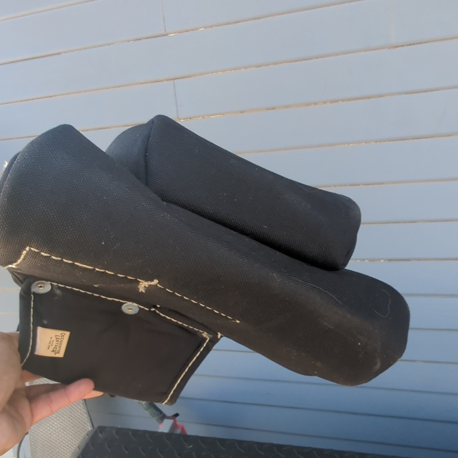 Occidental Leather Oxy Tool Shield 4003 Tool Pouch Hammer Holder Black Leather