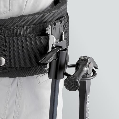 TAJIMA Steel Waist Tool Holder for Short Crowbar Hammer SFKHI-HSB Black F/S NEW