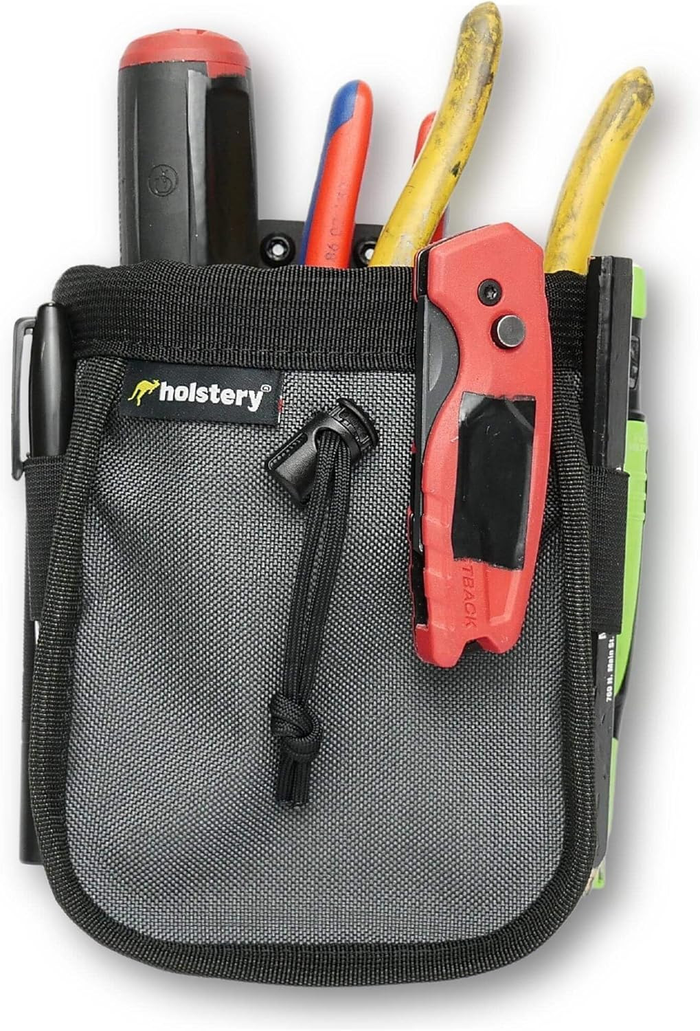 Joey Pouch | Clip-On Tool Belt Bag for Tools, Screws, and Nails – Great for an E