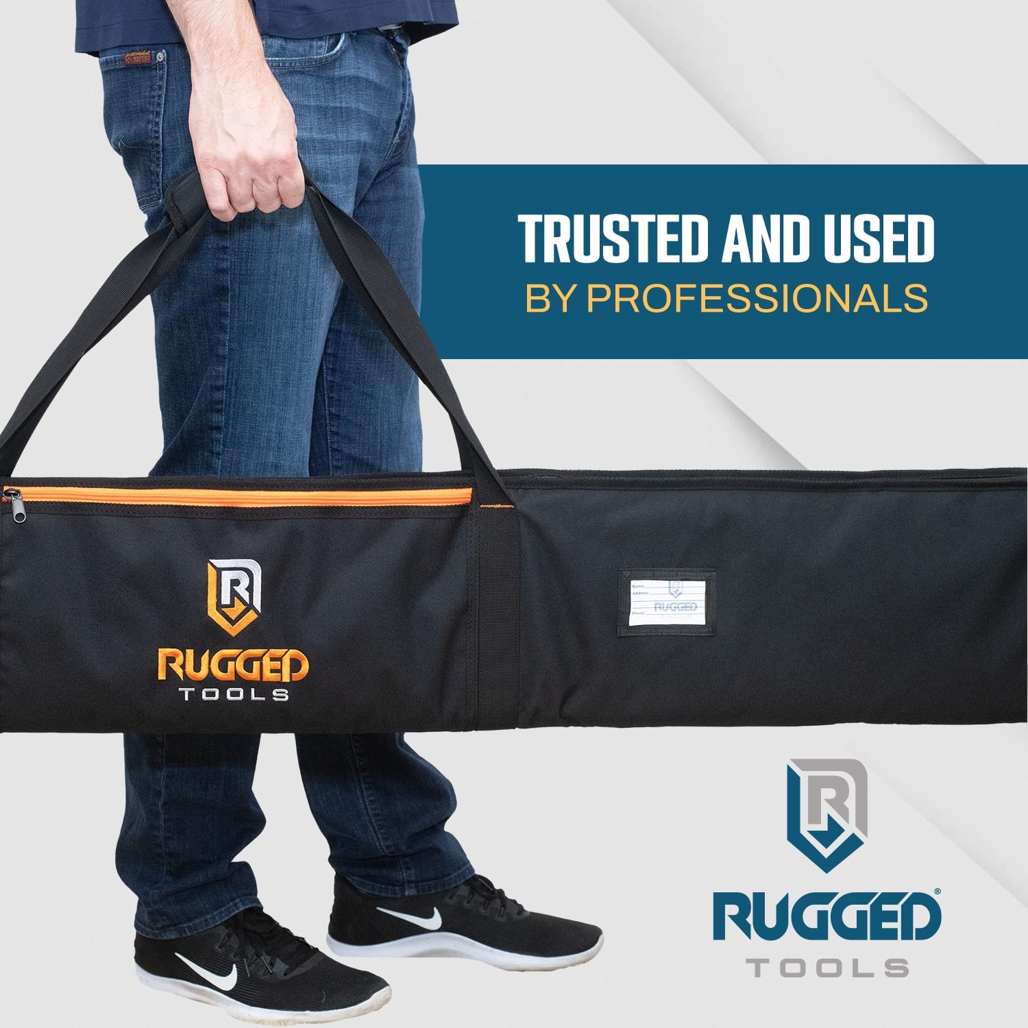 Guide Rail Bag – Protective Track Saw Bag For Saw Guide Rails up to 59″