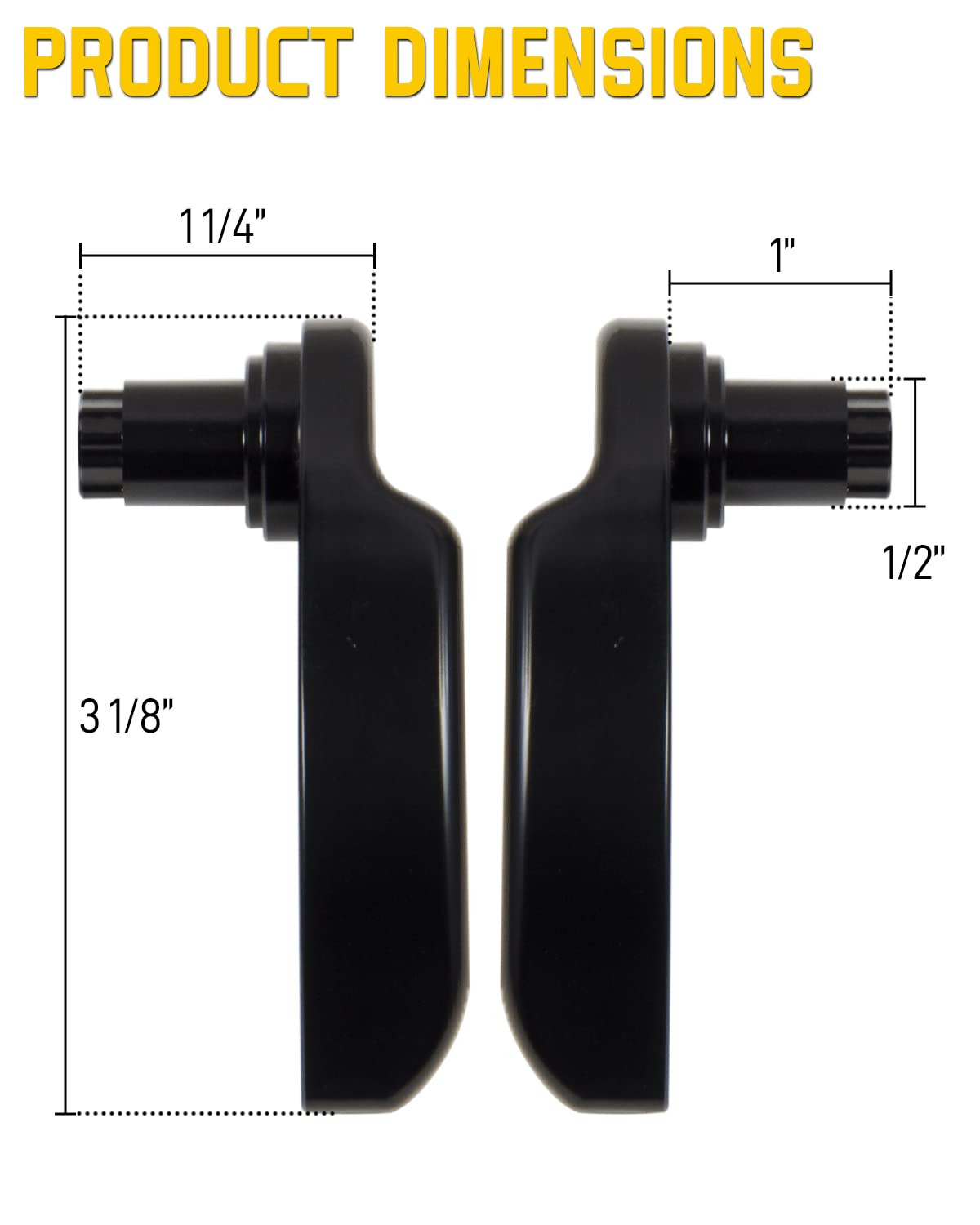 Black Saddlebag Latches Kit, Saddlebag Lifters Compatible for Harley Touring …