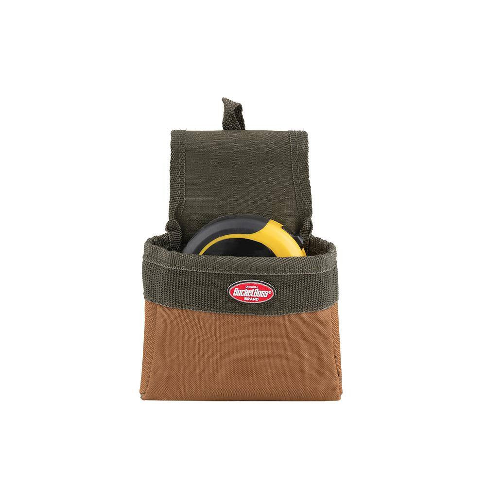 Tape Measure Tool Pouch Holder 6.5 in Storage Adjustable Poly Ripstop Fabric