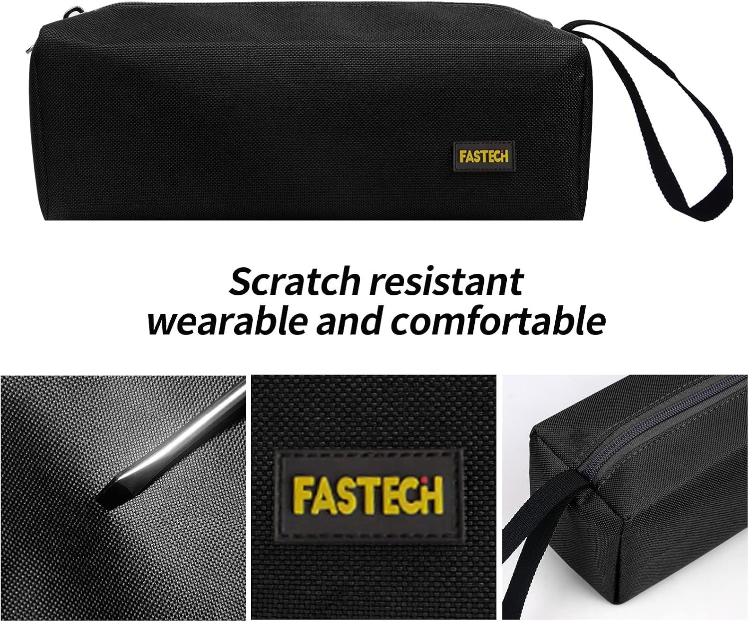 Portable Multi-Utility Tool Pouch – Ideal 10.2″ Black Organizer for Home & Work