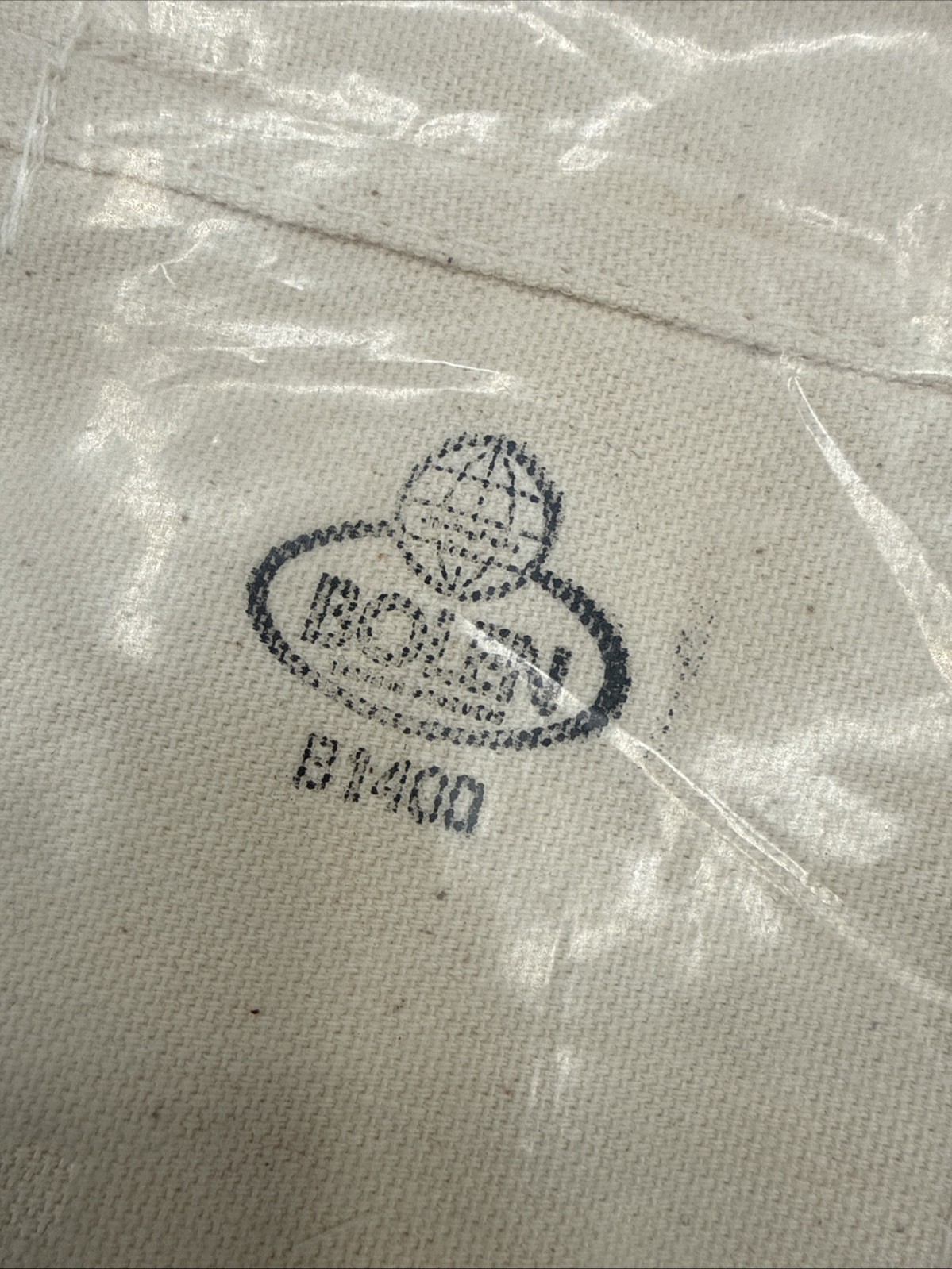 Classic Canvas Waist Apron Bolen #B-1400 5 Pockets Hammer Loop Made in USA NOS