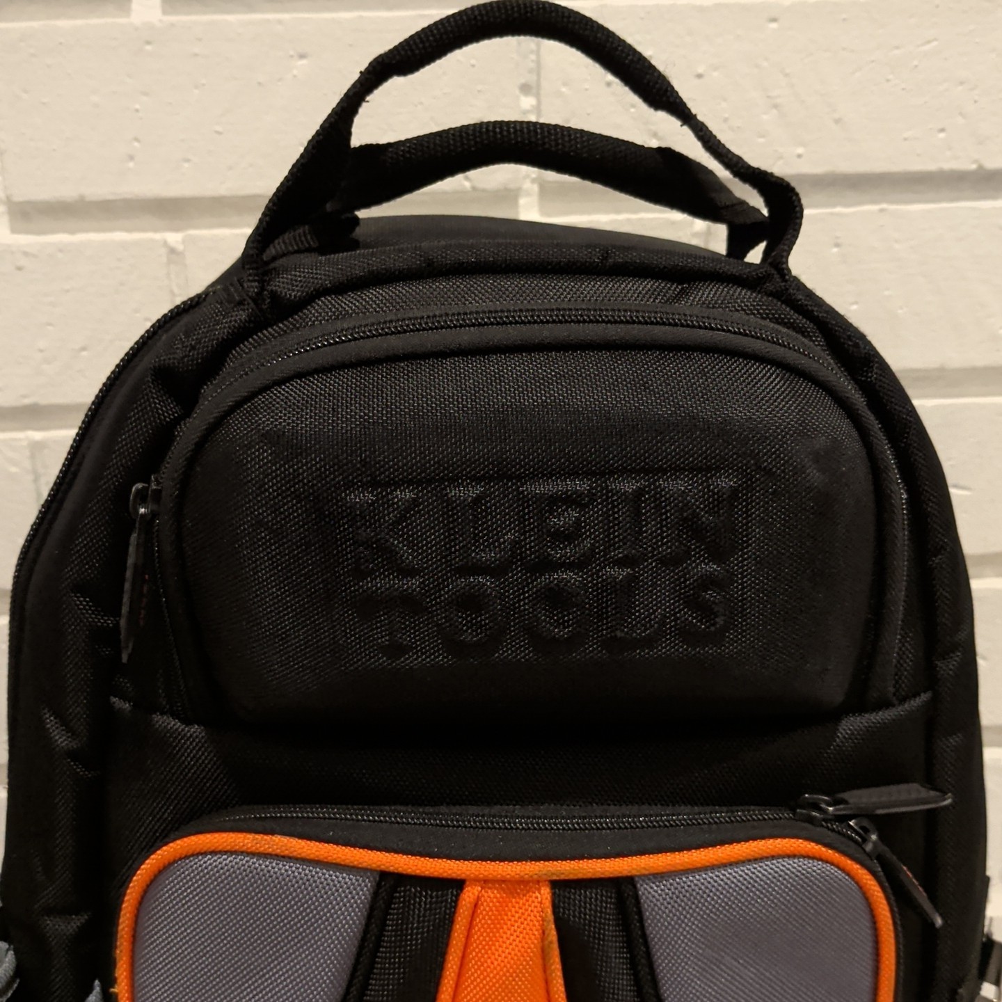 Klein Tools Tradesman Pro Tool Bag Backpack, 39 Pockets, Black, 14-Inch