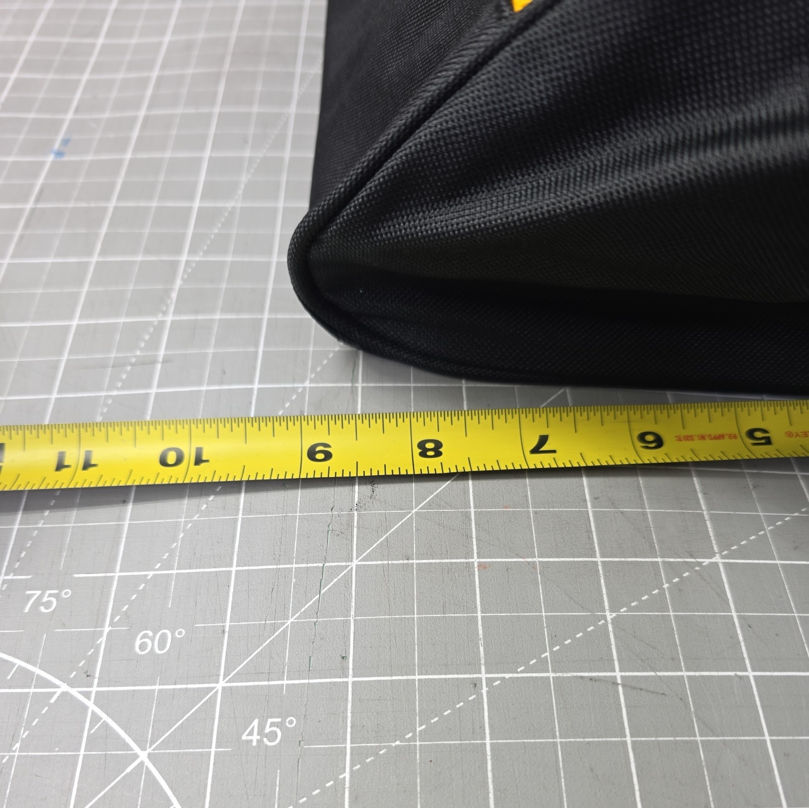 DEWALT 12-Inch Black/Yellow Soft Mini Contractor Tool Bag