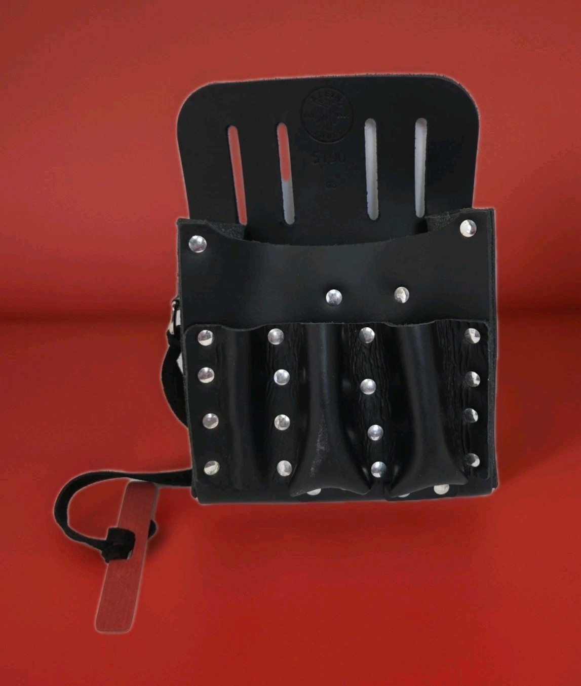 Klein Tools 5190 Leather 10-Pocket Tool Pouch – Ultimate Organizer Electrician’s