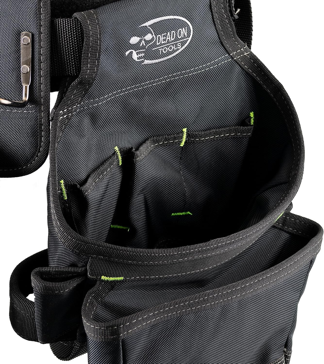 Tools – 1680 Denier Poly Framer’s Tool Belt with Suspenders (HDP369857),Black