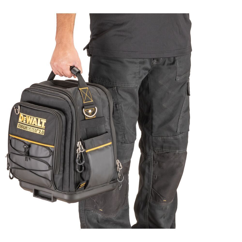 DeWALT DWST08025 TOUGHSYSTEM 2.0 Durable 1680D Compact Tool Bag w/ 25 Pockets US