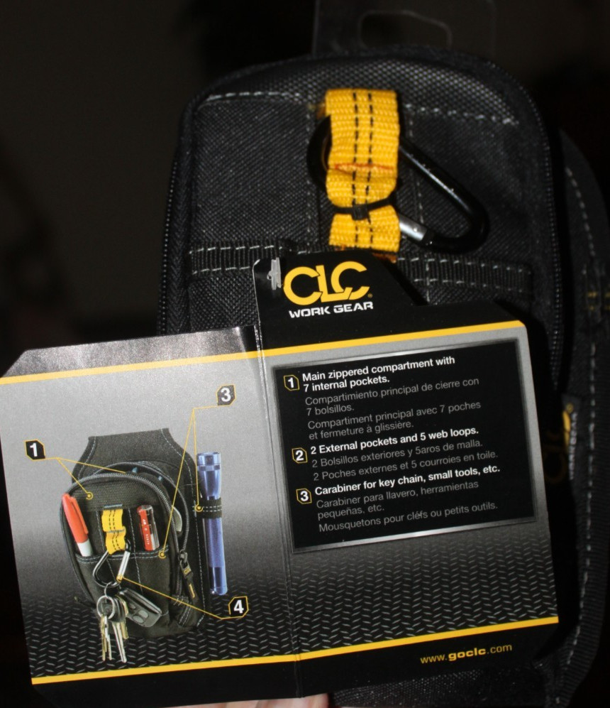 CLC Tool Accessory Storage, Leather Plier holder, Dewalt Safety Glasses