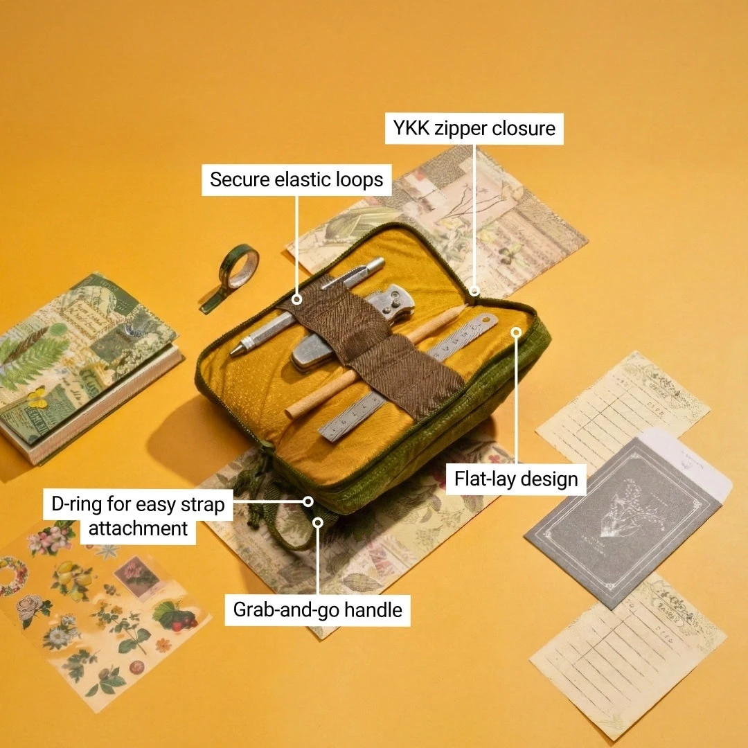 LOCHBY Venture Pouch Olive | Tactical Mini Tool Bag | Durable Water Resistant