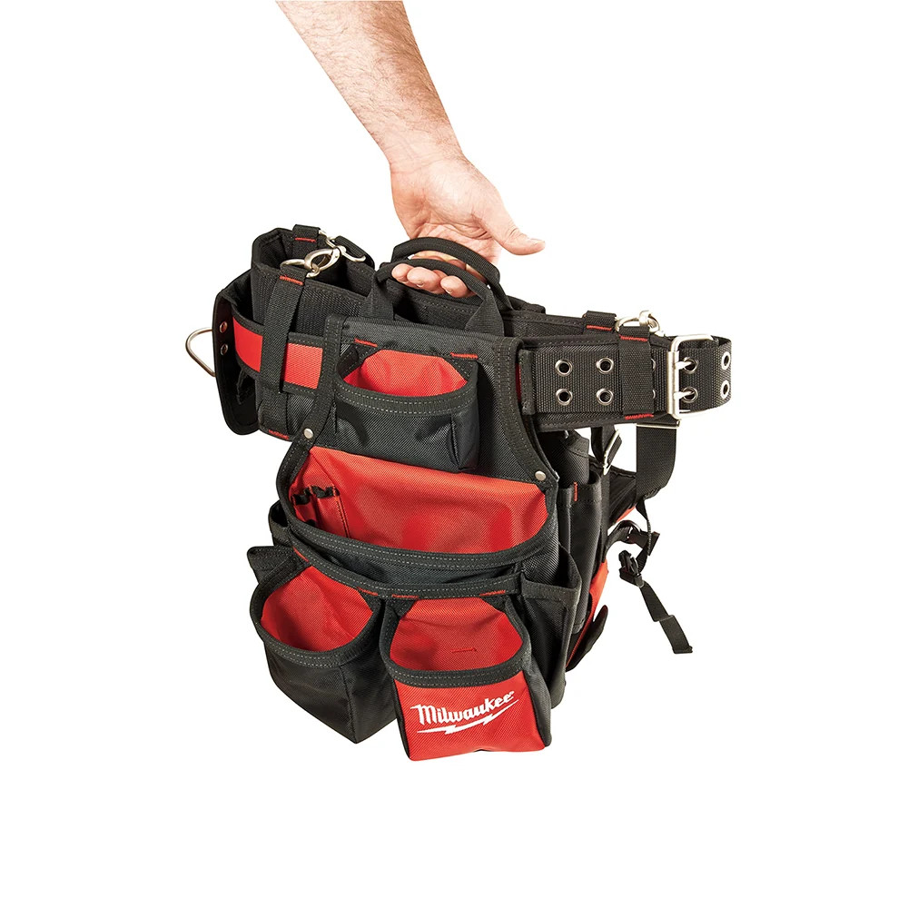 Milwaukee 48-22-8120 30 – 53-Inch 24-Pocket Suspension Rig Contractor Work Belt
