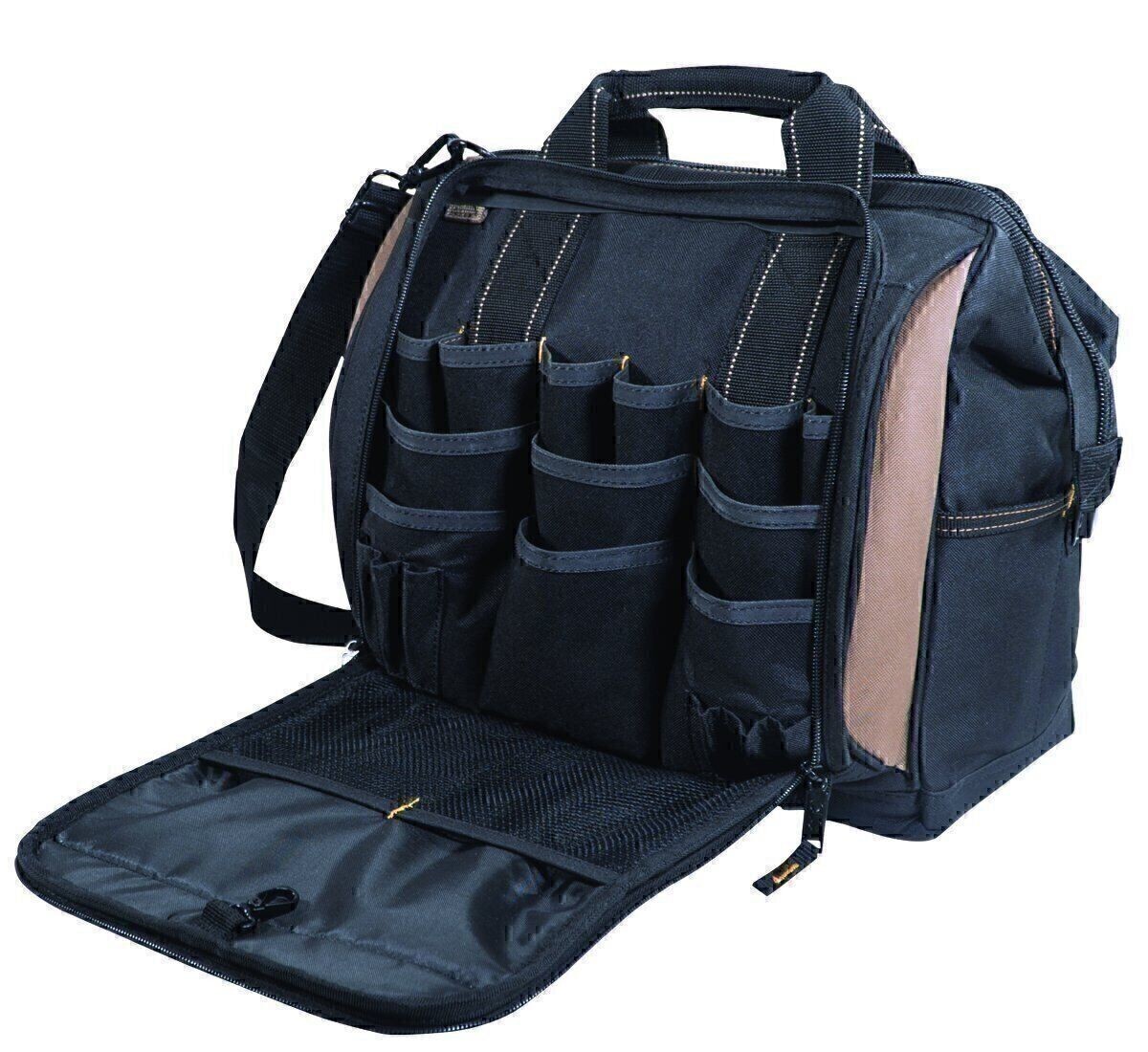 Multi-Compartment Tool Carrier, 30 Pocket, 13 In.