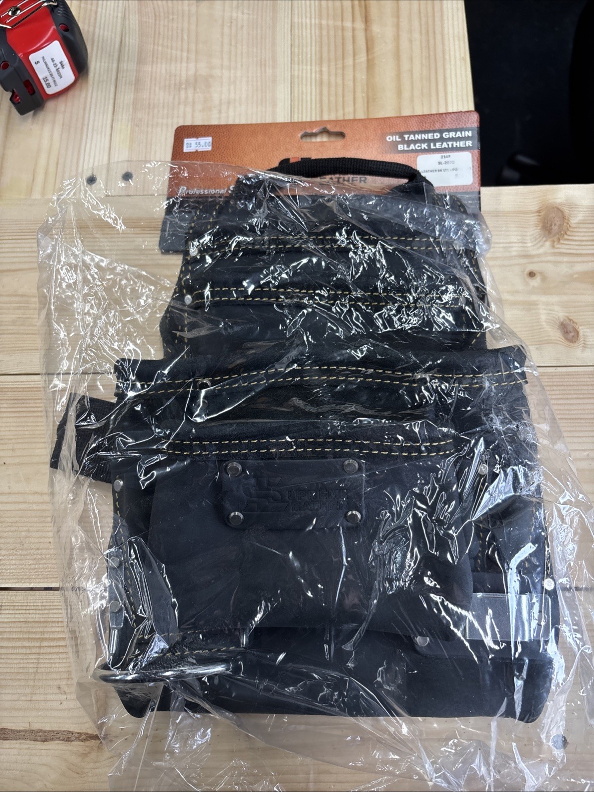 Supreme Leather BK 1t1h Pouch GR SL-2073