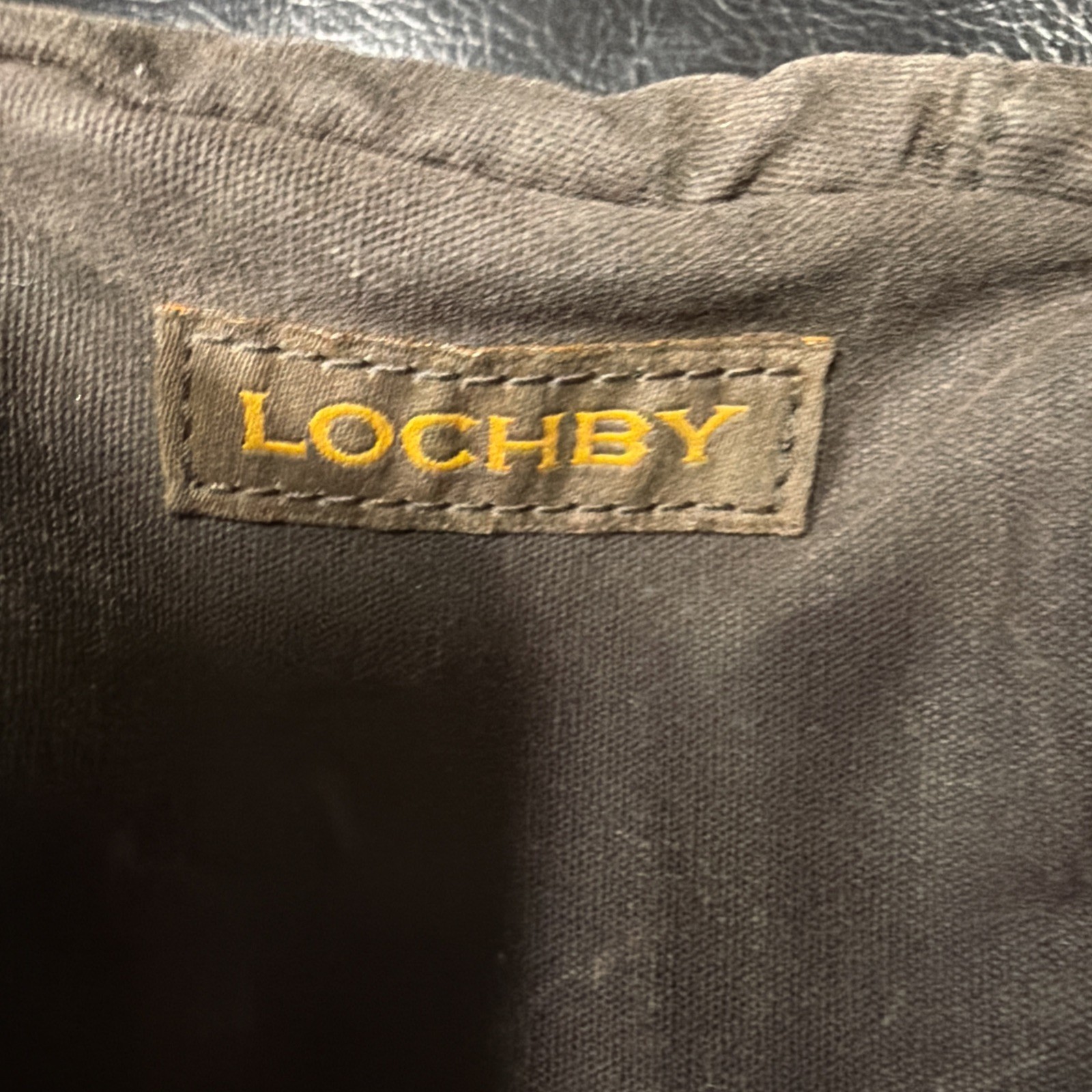 Lochby Venture Pouch Brown + Mini Venture Pouch Black 2 Waxed Canvas Pouches