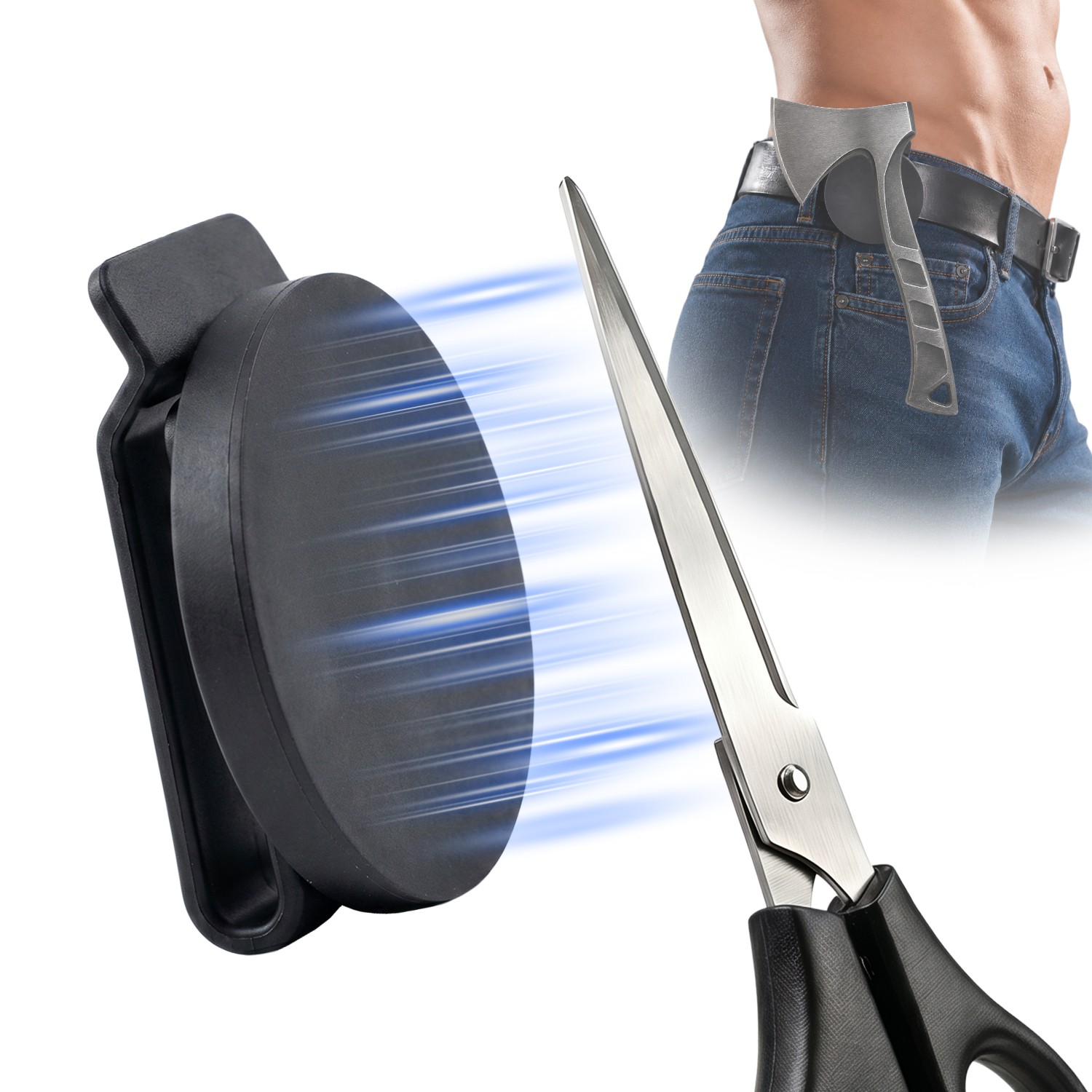 Magnetic Tool Belt Clip Heavy Duty Holster Strong Tool Holder for Tools- 2styles