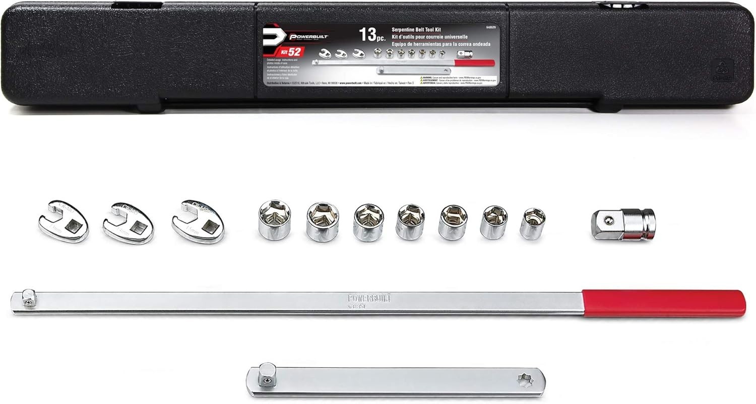 Serpentine Belt Tool Set for Easy Vehicle Maintenance & Installation