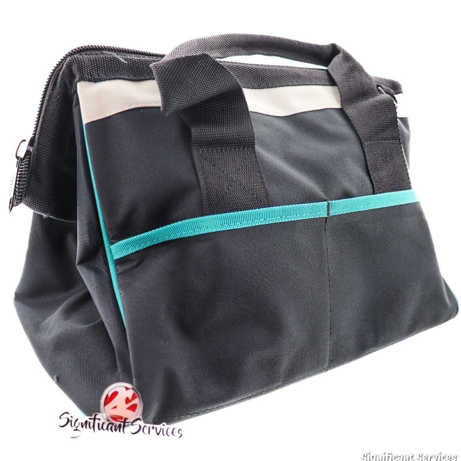 MAKITA XGT Contractor Tool Bag Storage Case Outside Pockets 14” x 11” x 9” Strap