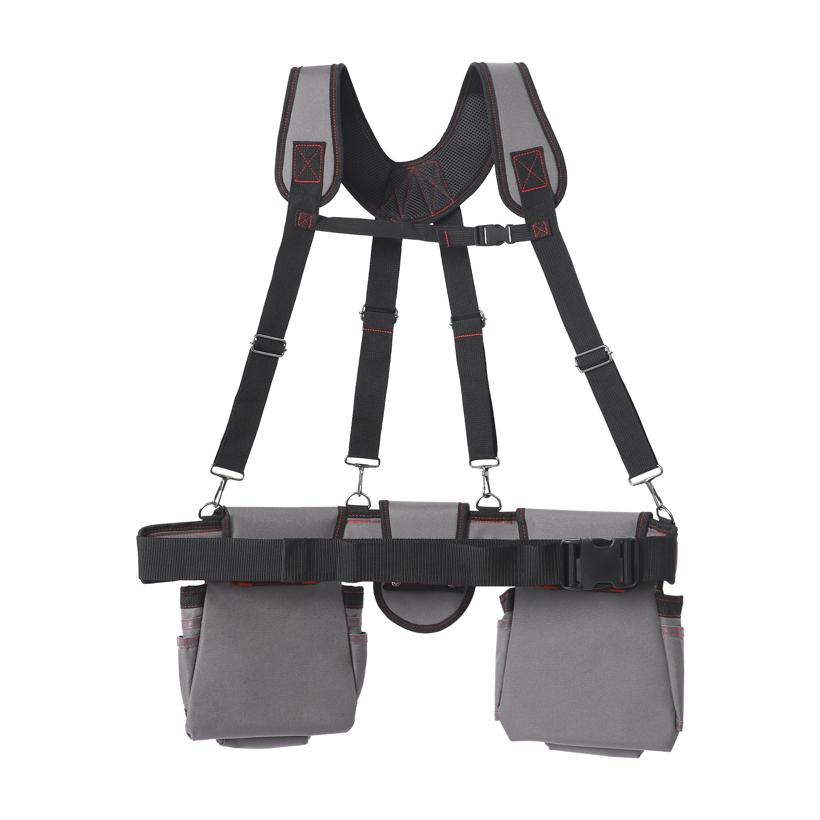 Tool Belt with Suspenders Electrician Tool Bag Adjustable Utility Belt Work Bag