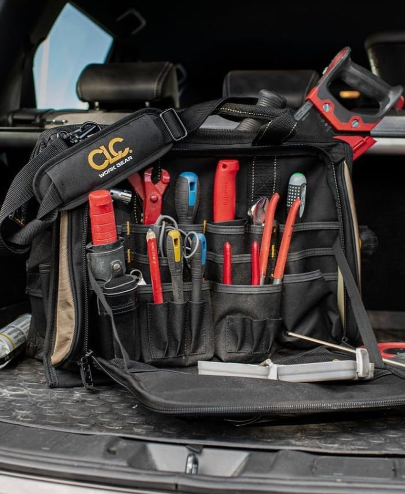 50 Pocket Multi-Compartment Tool Bag – Organize Your Tools Efficiently!
