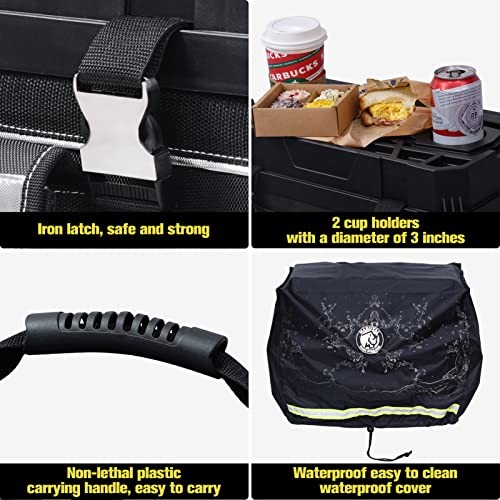 18″ Rolling Tool Bag with Wheels – Organizer for Tool Bags