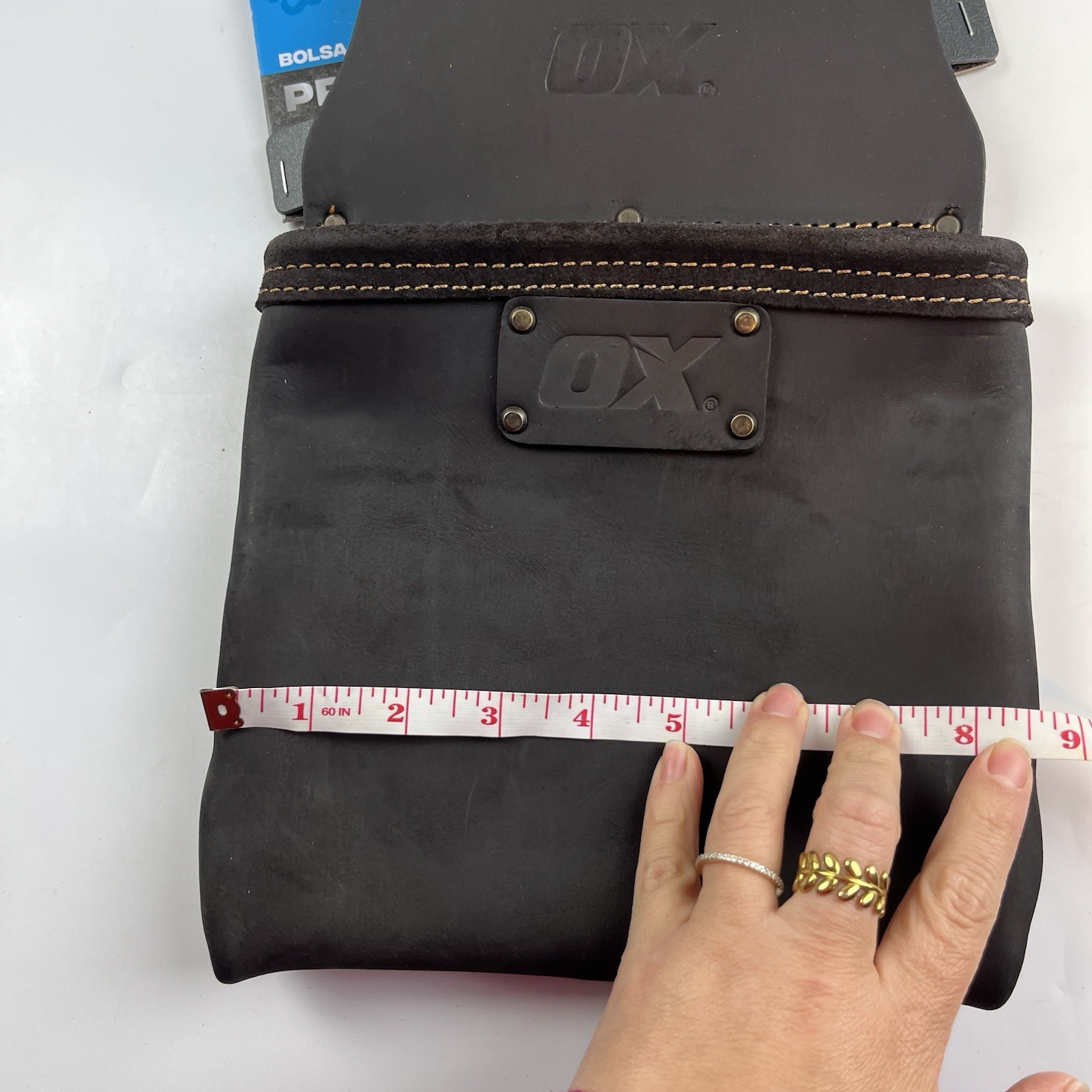 OX PRO LEATHER 1-POCKET UTILITY BAG