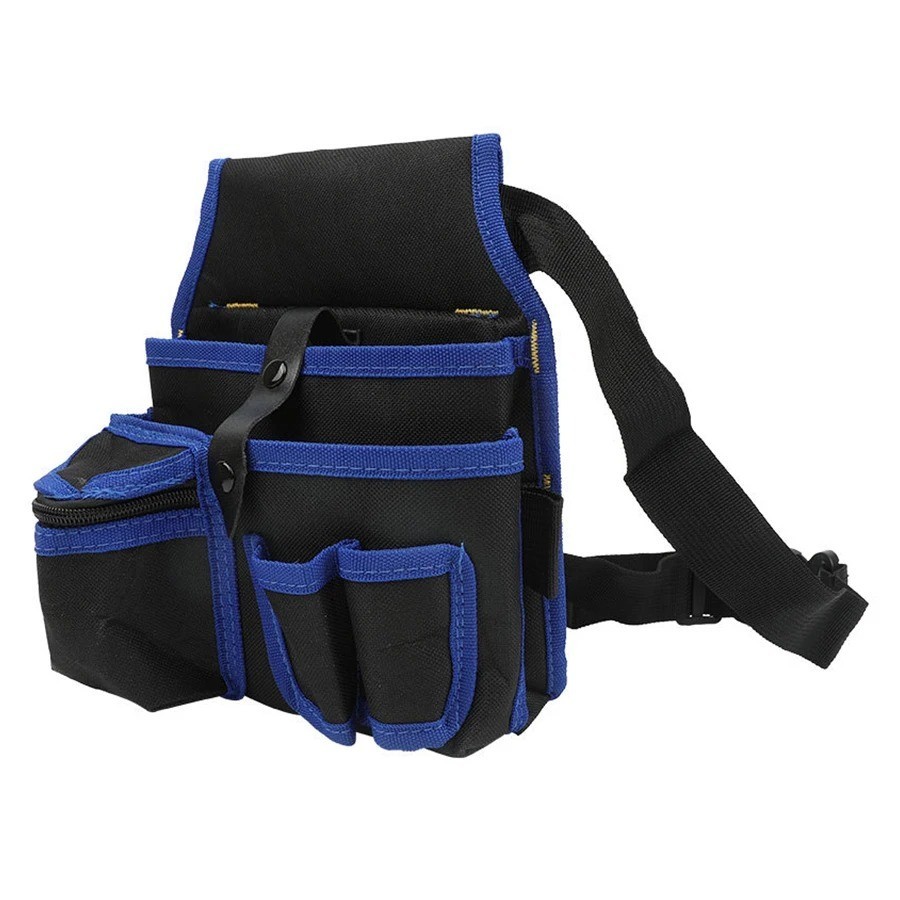 Electrician Waist Pocket Belt Tool Pouch Bag, Hardware Toolkit Work Organizer