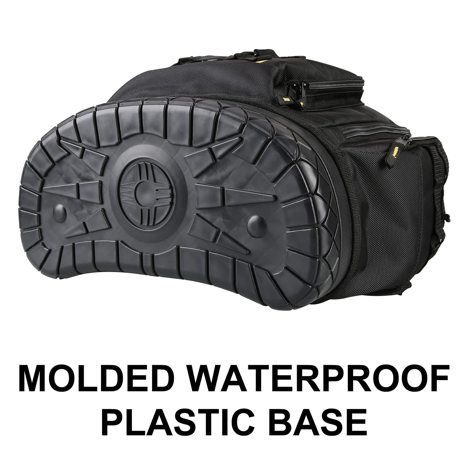 Olympia Tools Tool Backpack, Moulded 14.5″ W x 7.25″ D x 17.5″ H, Black