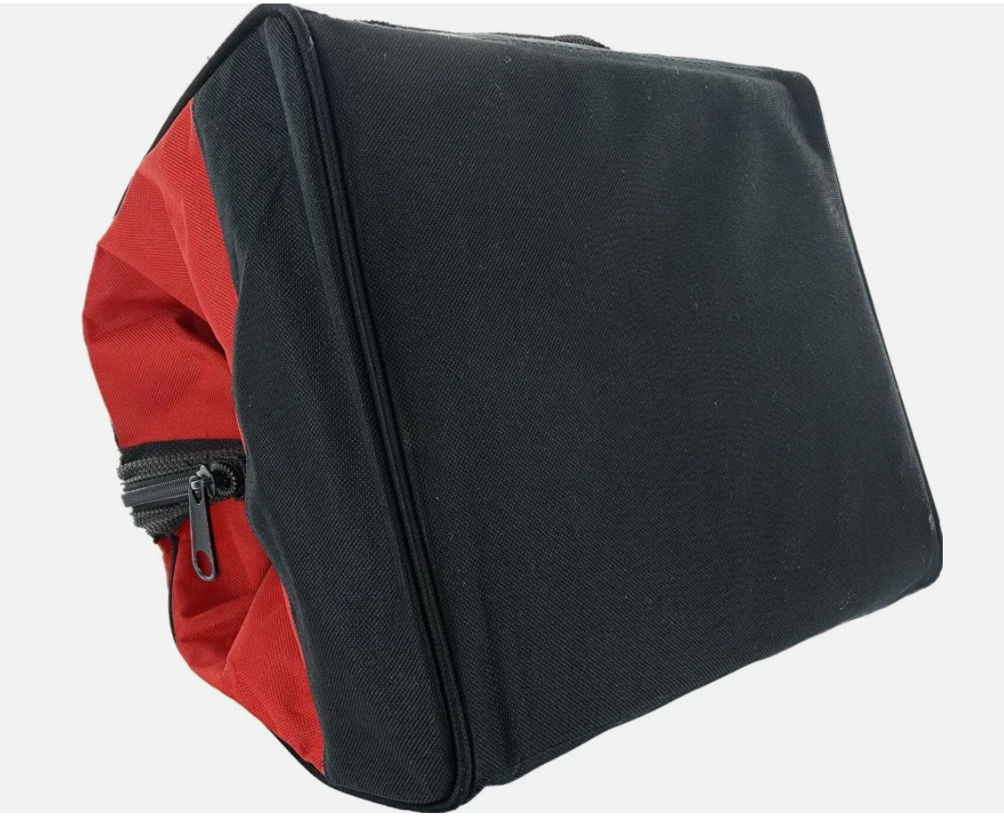 2 Pack Milwaukee Contractor Tool Bag Zippered Carry Case 10x9x8 Heavy Duty-New