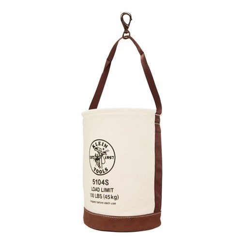 Klein Leather-Bottom Hoist Bucket – 5104S Ship from USA
