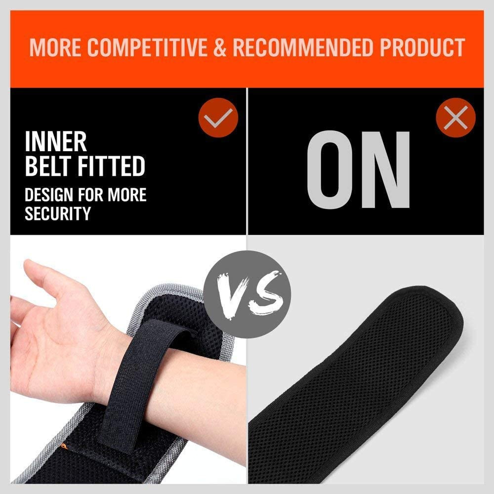 Magnetic Wristband Tool Holder for Screws Nails Drill Bits Handyman Gift