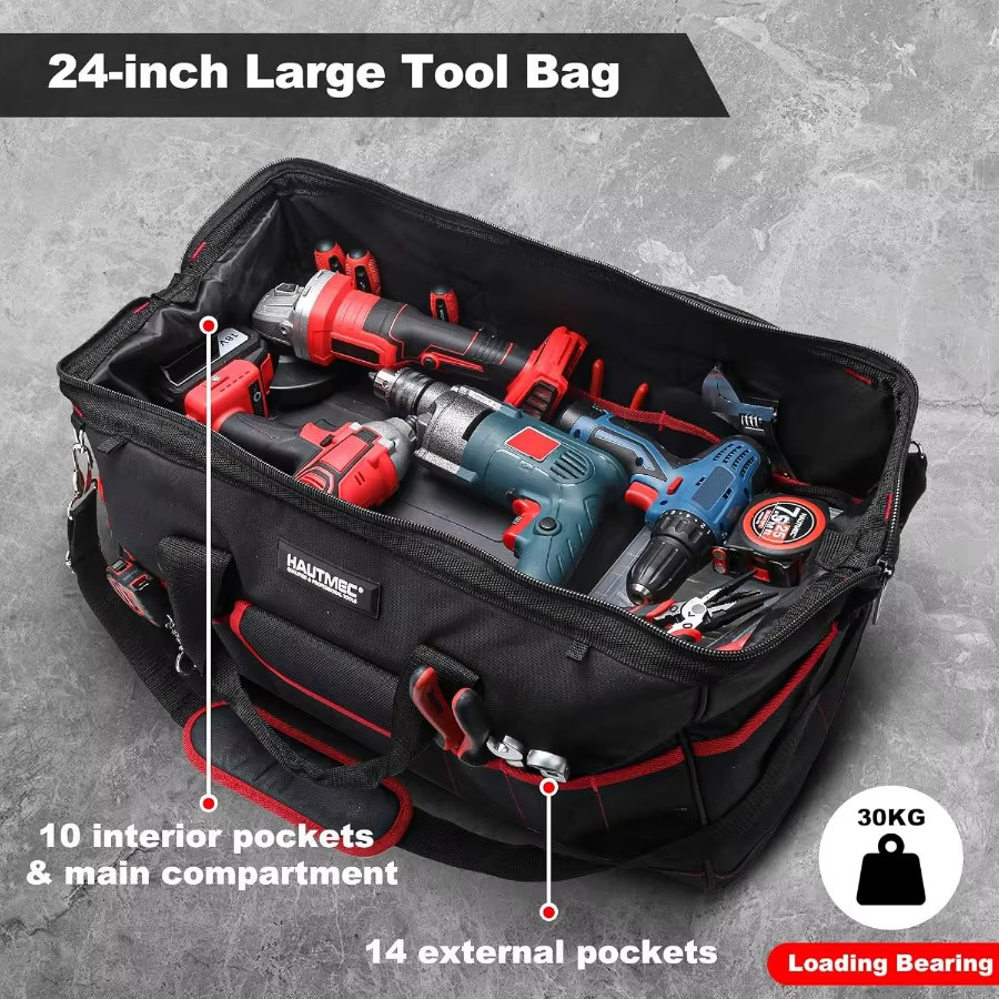 3-Piece Heavy Duty Tool Bag Bundle 1680D Oxford Cloth SHIPS FROM USA