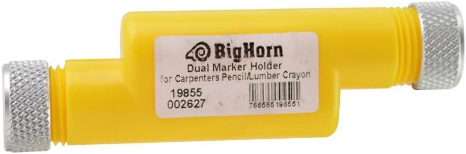 Big Horn 19855 Dual Marker Holder For Carpenter Pencil 1 Count Pack of 1
