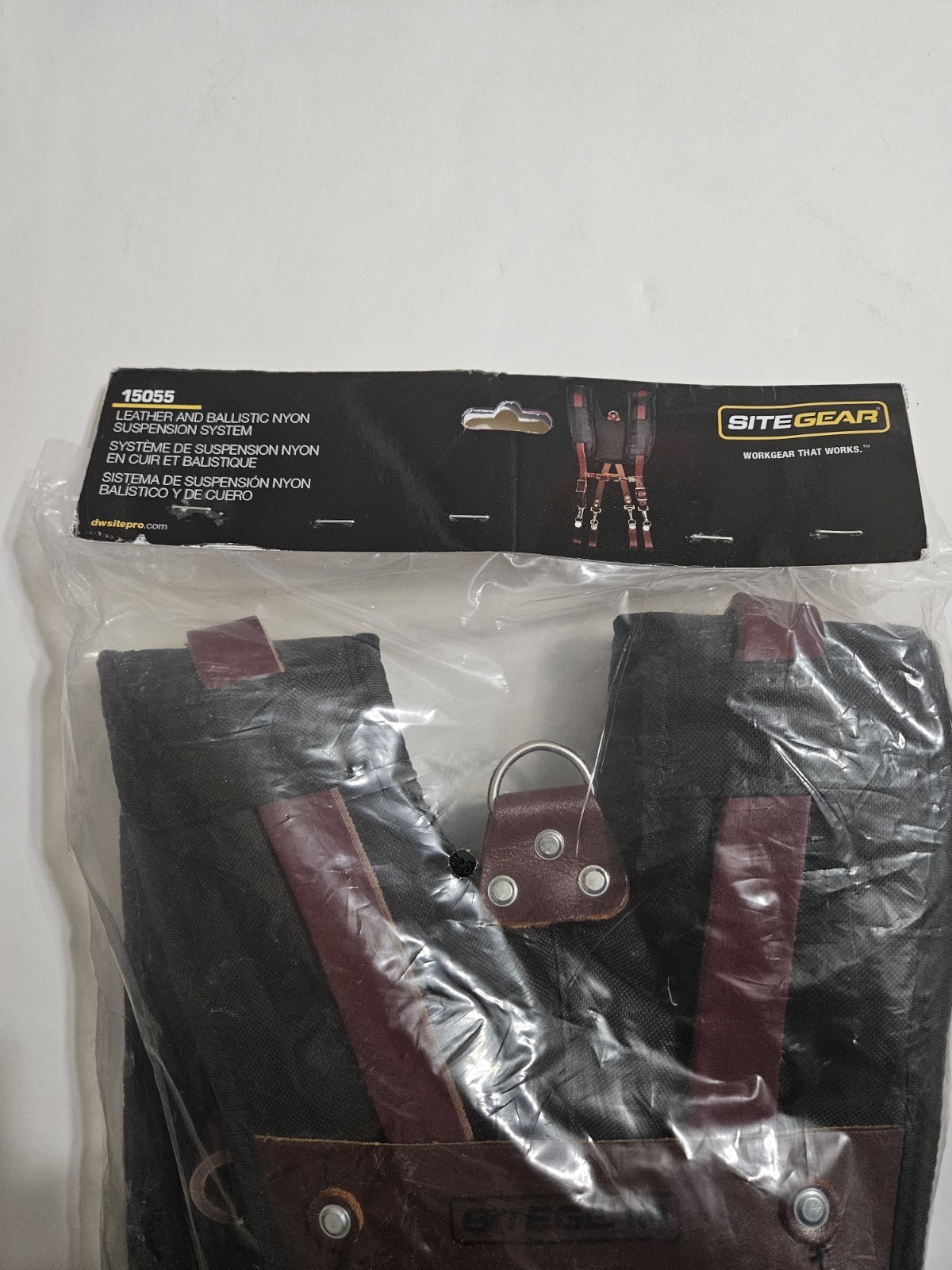 SITEGEAR Hybrid Leather and Ballistic Padded Suspension System