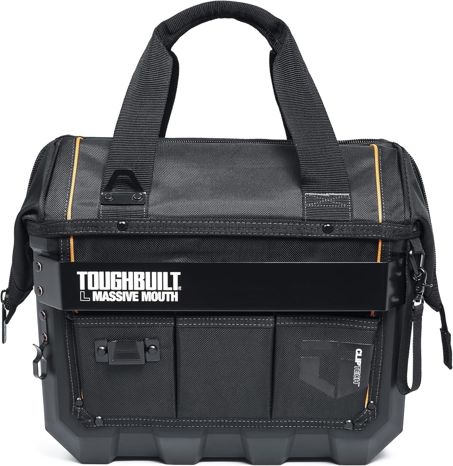 ToughBuilt ClipTech Series–16″ Heavy-Duty Massive Mouth Tool Bag