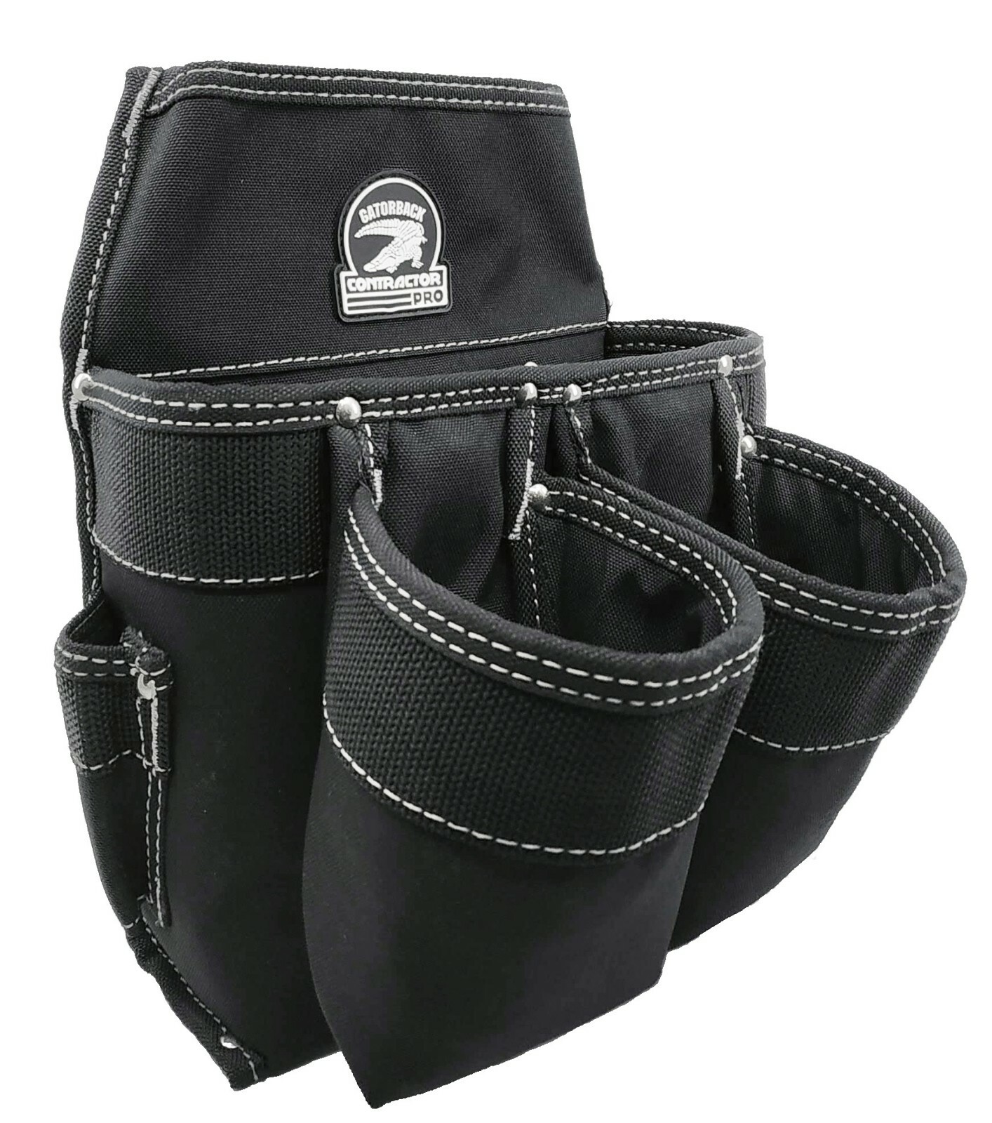 Gatorback B202 Professional 9-Pocket Fastener Tool Pouch. Fits onto any 2″ belt.