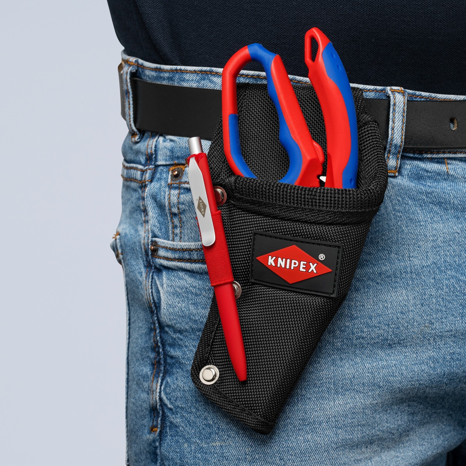Knipex Multi-Purpose Belt Pouch For 95 05 20 Angled Shears 8.5″ 00 19 75 LE