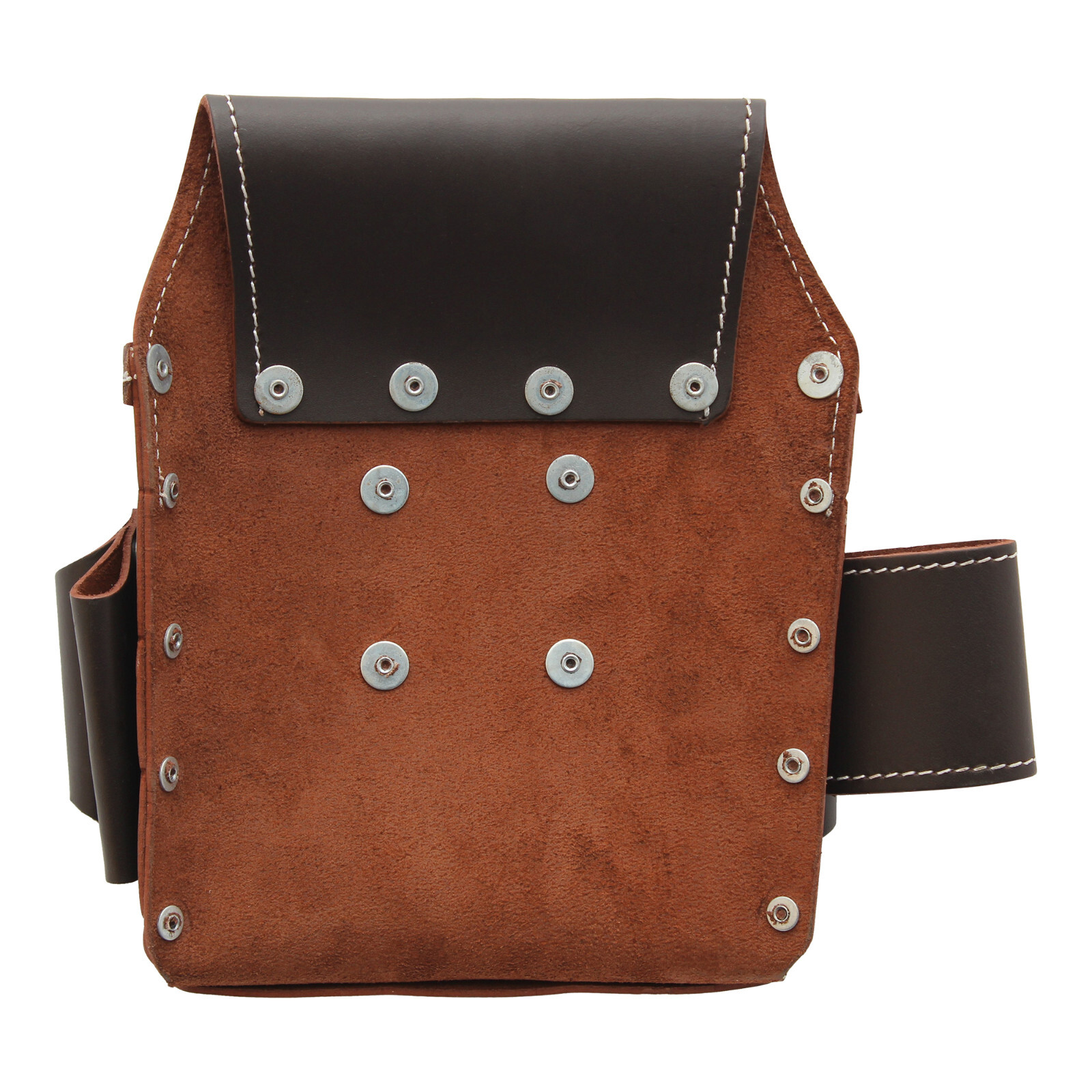 TradeSmith TS5205 – Top Grain Leather Electrician’s Tool Pouch