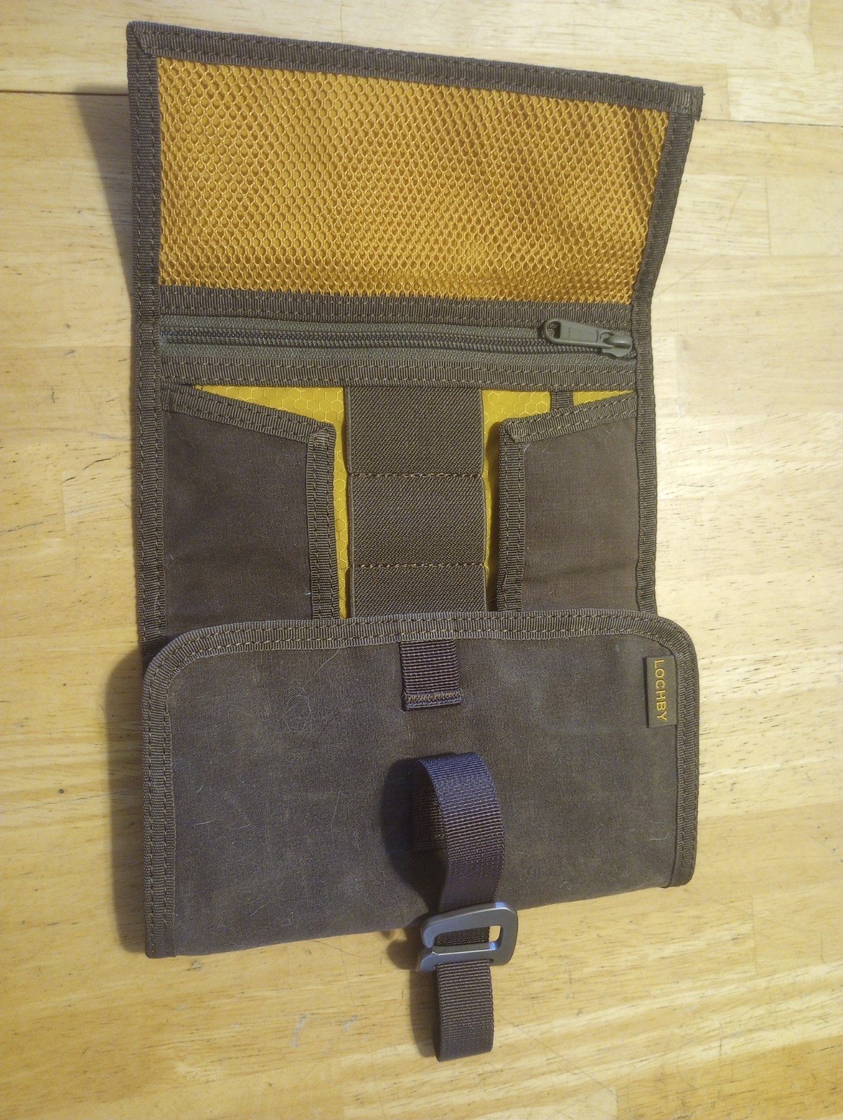 LOCHBY® Art Electronic Organizer | EDC Roll-Up Tool Bag for Pen Lovers Tech